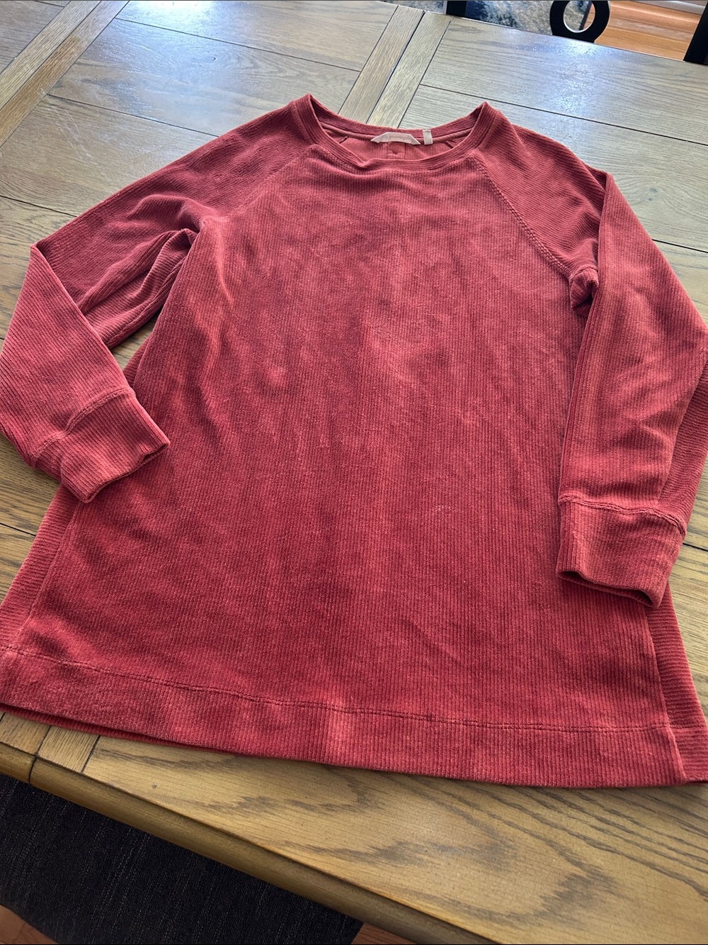 Women's Long-Sleeve Crewneck burnt orange Sweater size Med